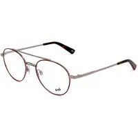 Web Lunettes de Vue WE5247 50/18/145 Shiny light ruthenium Metal UNISEX WE5247