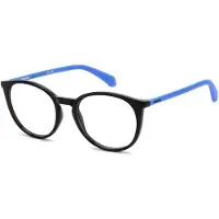 Polaroid Kids Lunettes de Vue PLD D855 48/17/130 Black blue Polyamide frames JUNIOR PLD D855