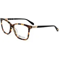 Blumarine Lunettes de vue - - VBM772S - Acétate - Black/ochre havana - 56/15/140