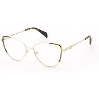 Blumarine Lunettes de Vue - - VBM234 - Or rose lucide - Métal - 55/16/140