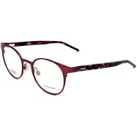 HUGO BOSS Lunettes de Vue Hugo HG 1042 49/20/140 Matte burgundy Stainless steel WOMAN HG 1042