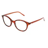 Safilo Lunettes de Vue CERCHIO 02 48/21/140 Orange havana Acetato WOMAN CERCHIO 02