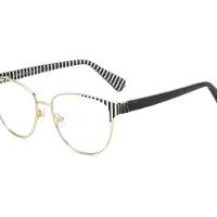 Kate spade Lunettes de Vue DOVE/G 52/16/140 Gold pattern black Metal frames WOMAN DOVE/G