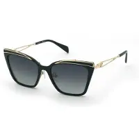 Blumarine Lunettes de Vue - - UBM225 - Métal - Doré rose &amp; noir - 57/17/140