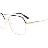Longchamp Lunettes de Vue LO2152 N 51/19/140 Gold/black Metal WOMAN LO2152 N