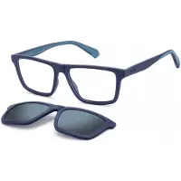 Polaroid Lunettes de Vue PLD D590/C 55/16/145 Matte blue Polyamide frames MAN PLD D590/C