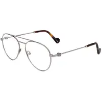 Moncler Lunettes de Vue ML5023 54/16/145 Shiny light ruthenium Metal WOMAN ML5023