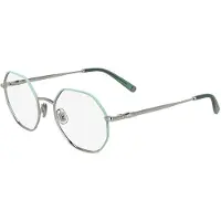 Longchamp Lunettes de Vue LO2166 N 51/19/145 Silver/green Metal WOMAN LO2166 N