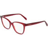 Ferragamo Lunettes de vue - - SF3062 - Transparent burgundy - Acétate - 54 mm