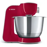Bosch Série 4 Robot pâtissier MUM 5 1000 W Rouge, argent MUM58710