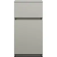 Burgbad Lin20 Armoire basse, 2 tiroirs, 400x357x780mm, USJG040F5352