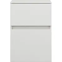 Burgbad Lin20 Armoire basse, 2 tiroirs, 400x407x580mm, USIT040F5375