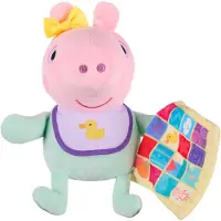 Pipsa Possu Peppa Pig Bébé Evie avec couverture Peluche douce