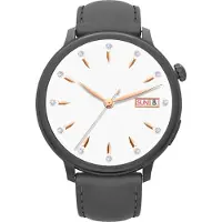 INF Montre avec surveillance de la fréquence cardiaque et de l'oxygène dans le sang Black