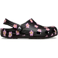 Crocs Classic Flower Clogs Noir EU 27-28 Enfants