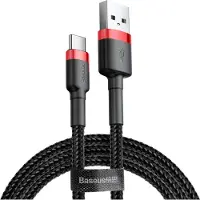 Baseus Cafule 3A 1M Usb to Usb-C Cable (Red/Black)