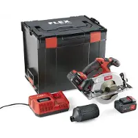 Flex Scie circulaire 18V CS 62 18.0-EC/5.0 Set - batterie + chargeur + coffret - 454028