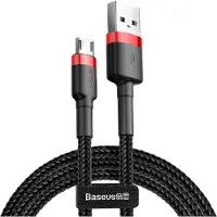 Baseus Cafule 1.5A 2M Usb to Micro Usb Cable (Red/Black)