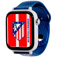 Savefamily Silicone Savewatch Plus Atlético Madrid Smartwatch Bleu Enfants