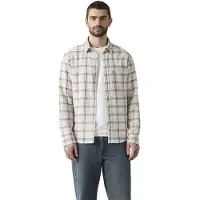 Levi's Sunset Long Sleeve Shirt Beige M Homme