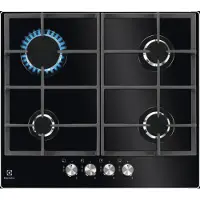 Electrolux Kgg6426k 56 Cm Gas Hob 4 Burners Argenté