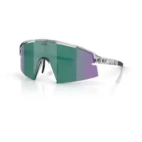 Bliz Unisexe, Lunettes de sport, P006 (Noir cristal, Brown/Green Multicolor, Green), Vert, Noir, Turquoise