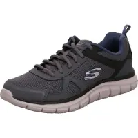 SKECHERS Baskets basses 'Track-Scloric' gris