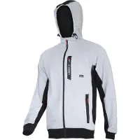 Lahti Pro Hoodie Gris-Noir Avec Fermeture Éclair, "3Xl", Ce, Lahti