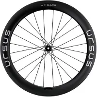 Ursus Proxima R Team 60 Mm Cl Disc Ceramic Tubeless Road Front Wheel Argenté 12 x 100 mm