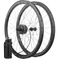 Progress E-moto Airspeed Cl Disc Tubeless Gravel Wheel Set Argenté 12 x 100/12 x 142 mm / Shimano/Sram HG