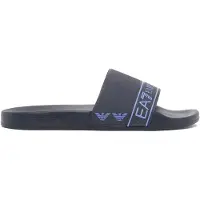 EA7 unisex. 7X000110_AF15128 Tongs Tape Slide marine (38), Plat, Aucun, Beachwear, PVC