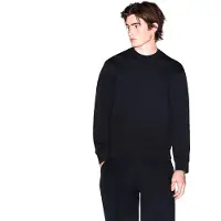 Armani Exchange pour homme. XM002445AF13047UC001 Sweat collé noir (XL), Casuel, Coton