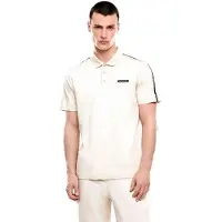 Emporio Armani pour homme. 7M001477_AF10375 Polo Logo Series beige (3XL), Casuel, Coton, Manche courte