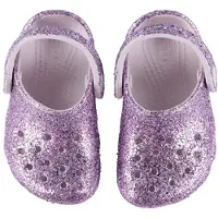 Crocs Classic Chunky Glitter Toddler Clogs Violet EU 19-20 Enfants