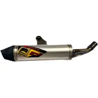 Fresco X-power Gas Gas Mc 85 22-23/husqvarna 85 Tc 18-24/ktm 85 Sx 18-24 Not Homologated Muffler Argenté Not Homologated