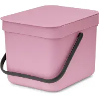 Brabantia Sort & Go 6 L Trash Can Rose