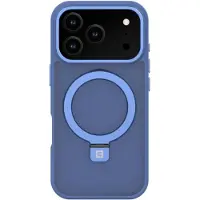 Evelatus Back panel cover Apple iPhone 17 Pro Shield Case With MagSafe & Stand Matte Blue (Apple iPhone 17 Pro), Coque pour téléphone portable, Bleu