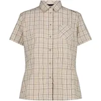 CMP 34s5706 Short Sleeve Shirt Beige 2XL Femme