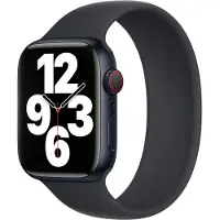 Apple Bracelet solo en silicone pour Watch | 44/45/46/49 mm - Taille 3 - Midnight