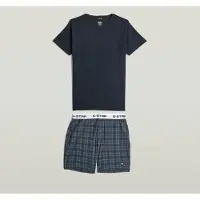 G-Star D29403-01 Short Sleeve Pyjama Bleu L Homme