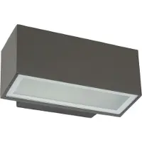 SU-MA Applique murale extérieure 1xE27 gris foncé IP54 ZN-K100