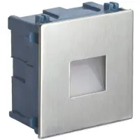 SU-MA Luminaire encastré LED 1W argenté IP65 MR05
