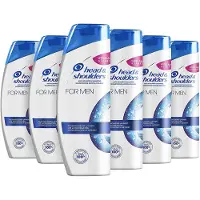 P & G Shampooing antipelliculaire Head and Shoulders pour hommes 500ml pack de 6