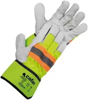 Cofan 11000490-blister Work Gloves 12 Units Vert 9