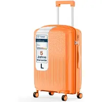 4FLY Valise rigide Pixel PP 24 pouces – Taille L – Orange