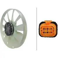 Hella Ventilateur de refroidissement moteur 24 V 6 broches IAM-Expertise adapté entre autres au MAN TGS