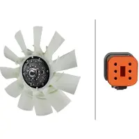 Hella Ventilateur de refroidissement moteur 24 V 6 pôles IAM-Expertise adapté entre autres à SCANIA S