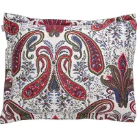 Gant Home GANT Key West Paisley Taie d'oreiller seule Couleur Red Taille 80x80