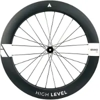 High Level Advance 79 Tt Cl Disc Tubeless Road Front Wheel Argenté 12 x 100 mm