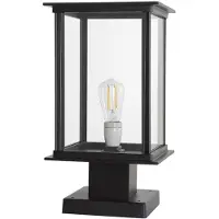Ks Verlichting Lampe à piédestal moderne Capital Noir